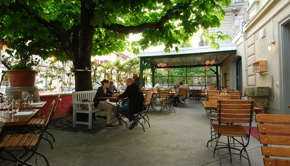 Gartenterrasse Restaurant Moosmatt